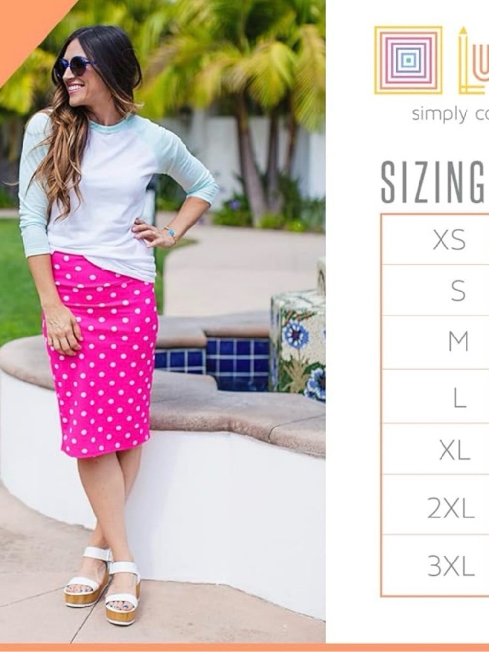 LuLaRoe Pencil Skirt Set - Picture 3 of 7